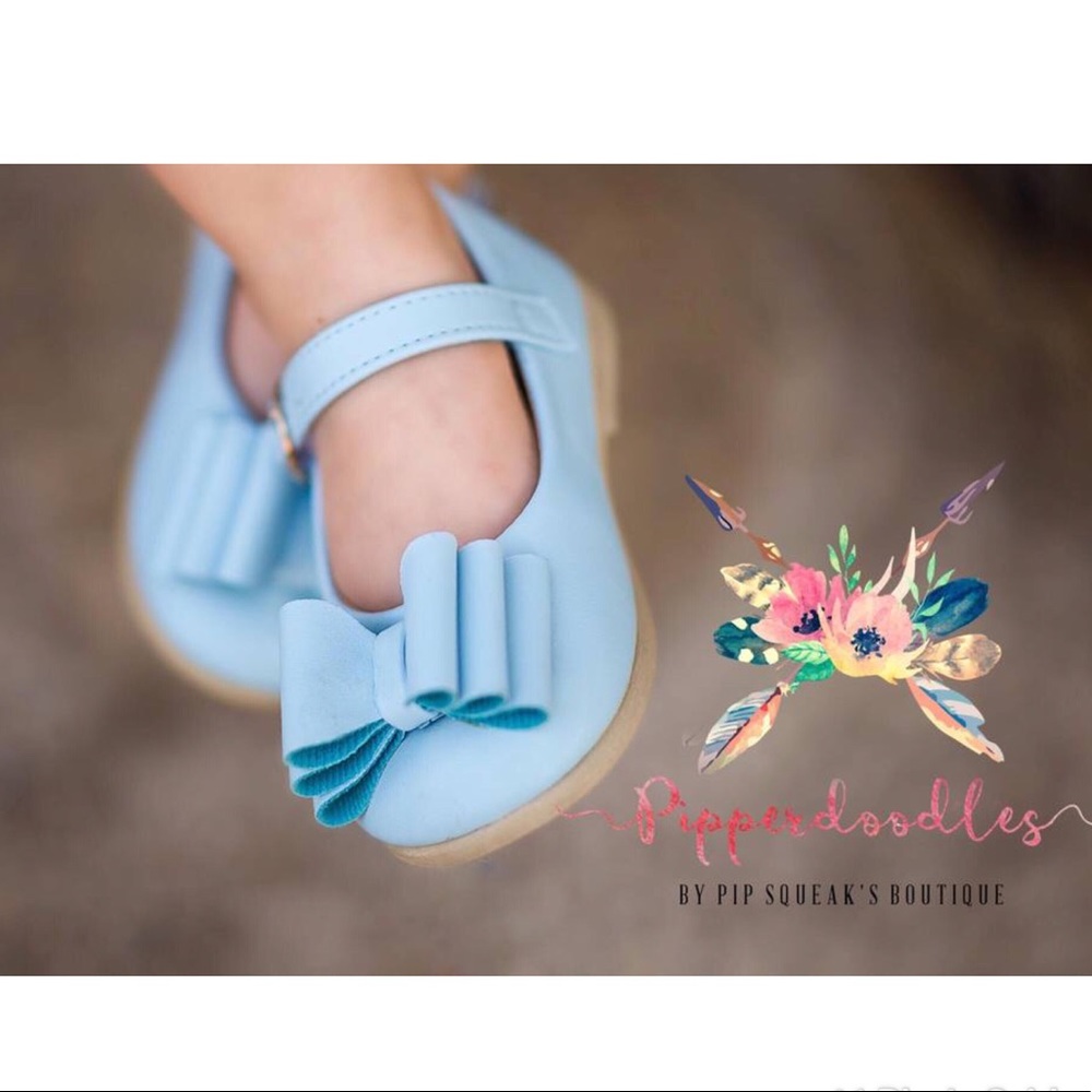 PIPPERDOODLES bow shoes size 31/1